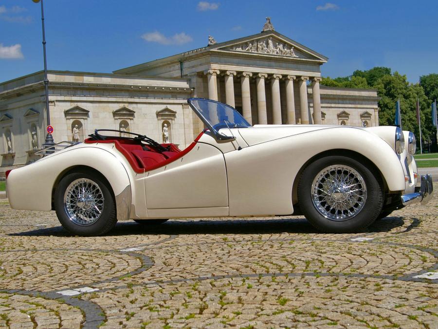  Triumph TR3 1955 года  (фото 21 из 21)